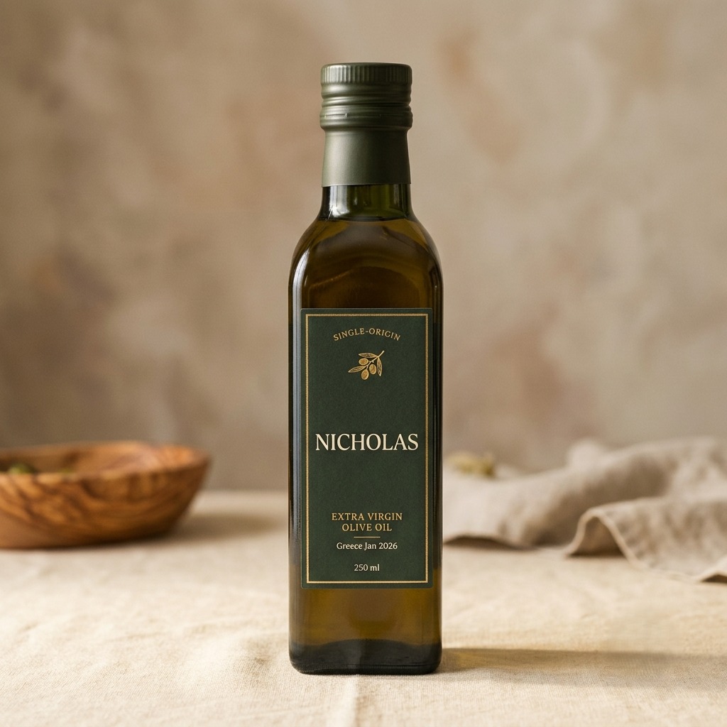 Nicholas 250ml olive oil bottle